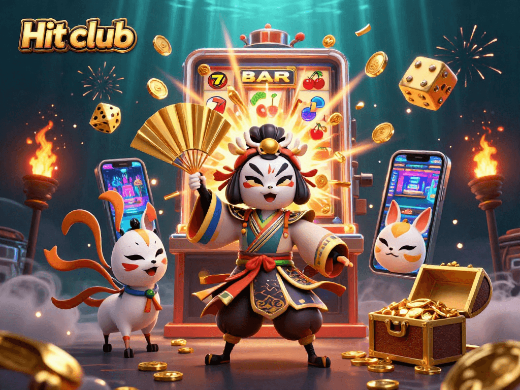 Experience the excitement at Hit club with vibrant 3D casino graphics and thrilling jackpots.