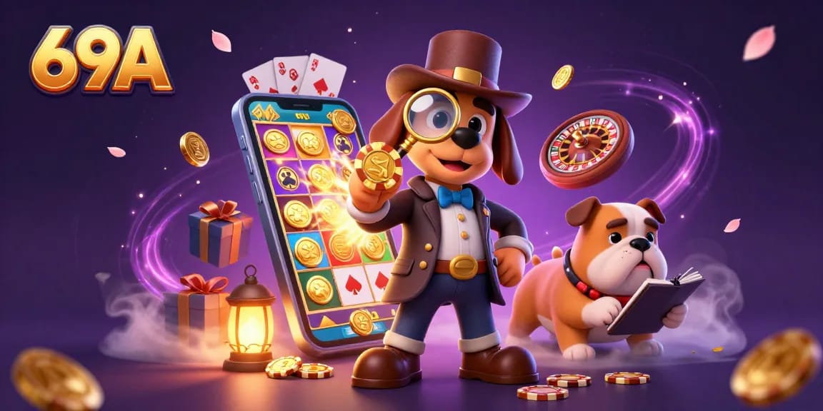Aproveite a emoção do 69A com um detetive e seu companheiro em busca de ganhos em jogos de cassino.