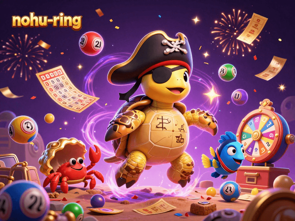 Spin to win in nohu-ring: pirate turtle, golden crab, and parrotfish amidst gambling fun!
