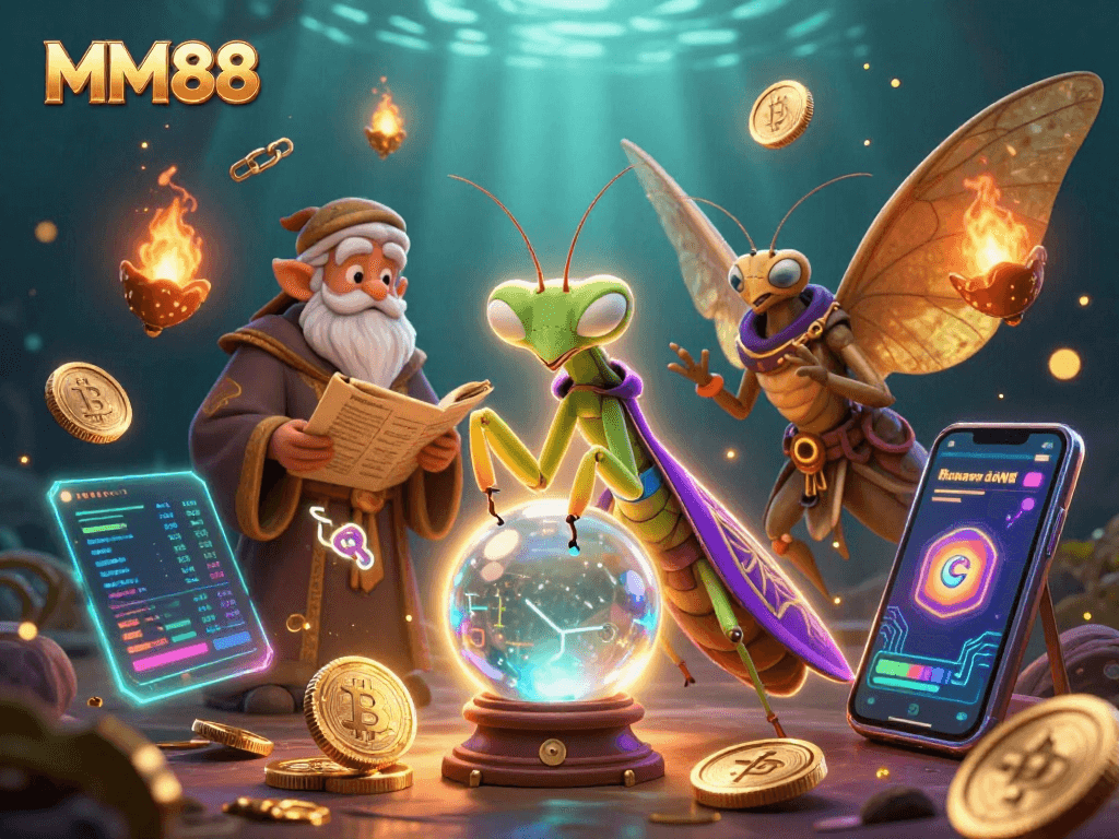 Play exciting games at MM88 with a vibrant, mystical casino atmosphere.