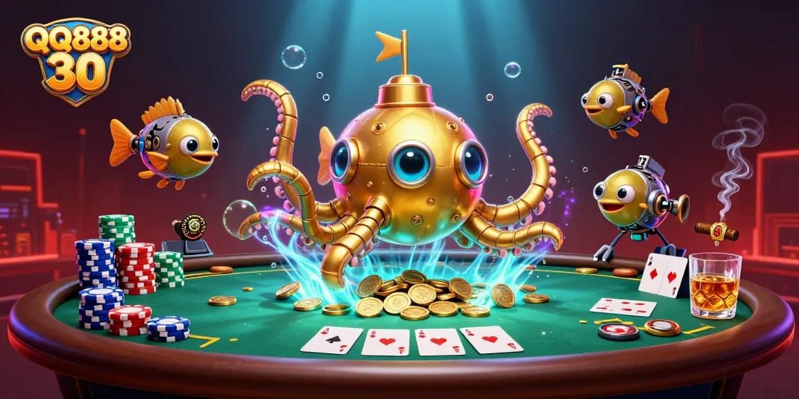 Experience thrilling gameplay at QQ888 30 with dynamic poker action and vibrant casino elements.