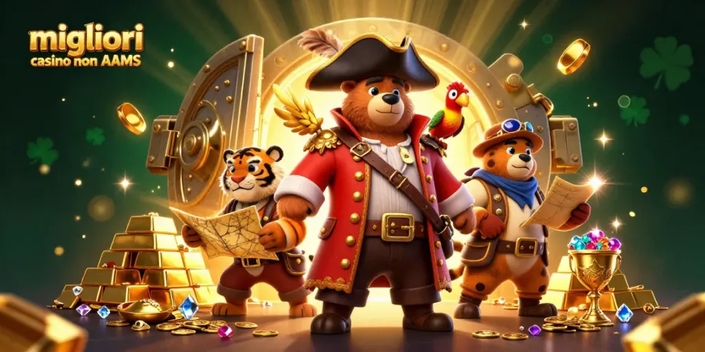 I giochi nei migliori casino non AAMS svelano ricchezze e offerte straordinarie.