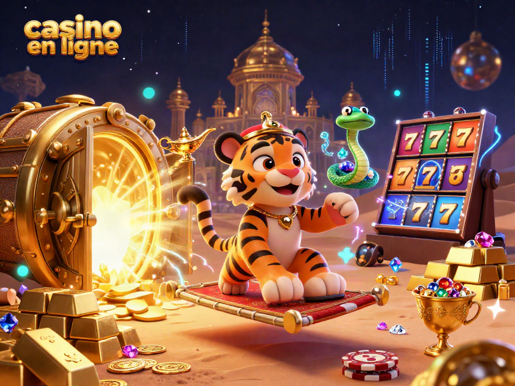 Jouez à des machines à sous captivantes dans ce casino en ligne magique rempli de trésors.