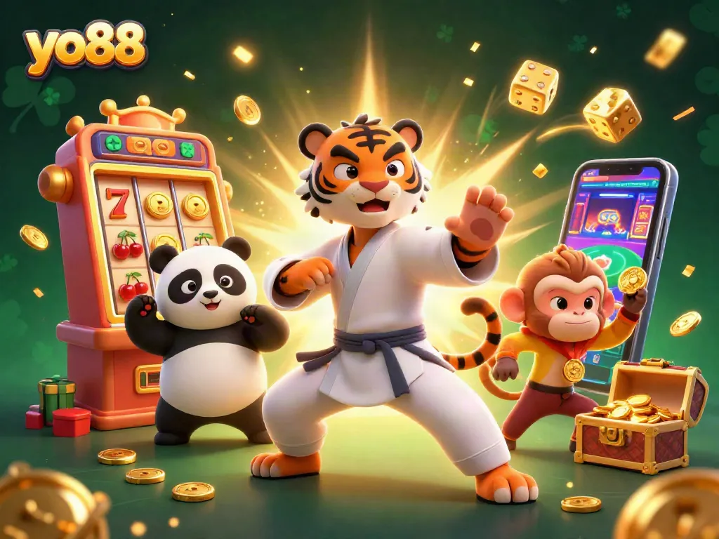 Engage with exciting yo88 casino games featuring dynamic characters and casino elements.