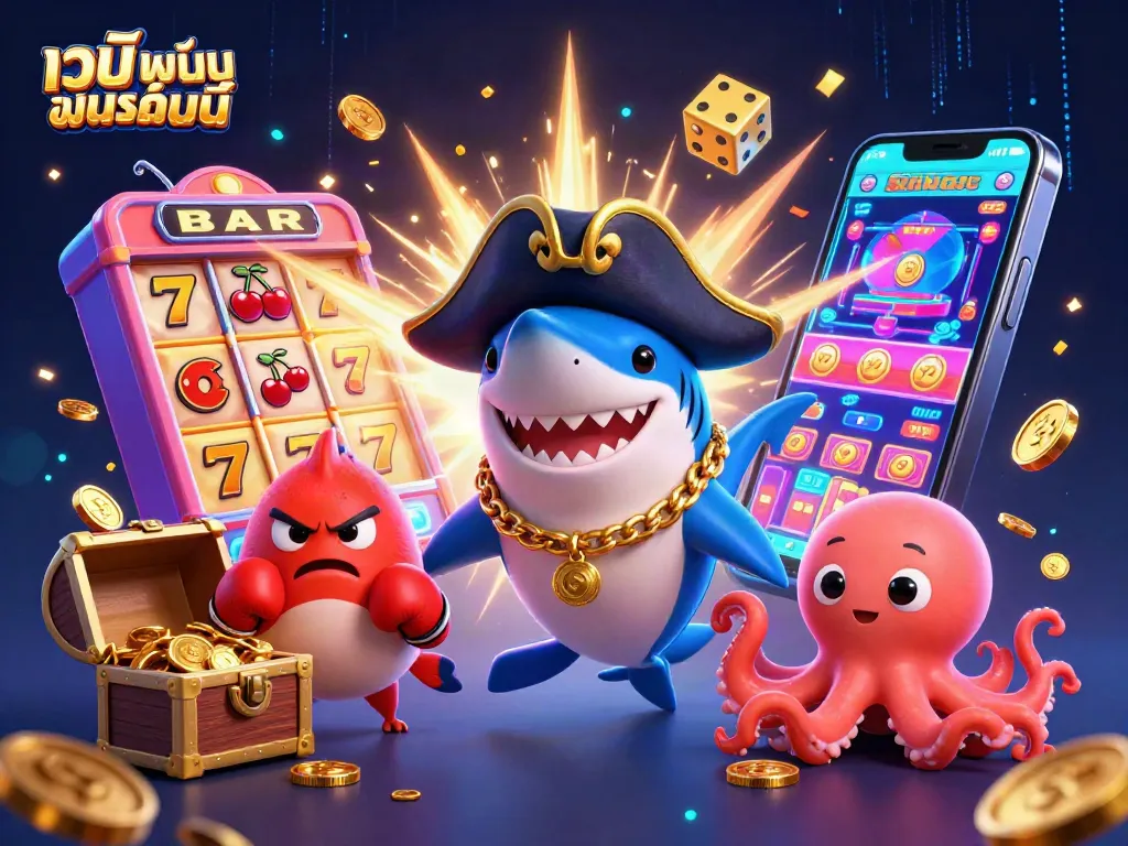 เว็บ พนันออนไลน์ และความสนุกจากเกมสล็อตที่มีตัวละคร 3D สุดน่ารัก