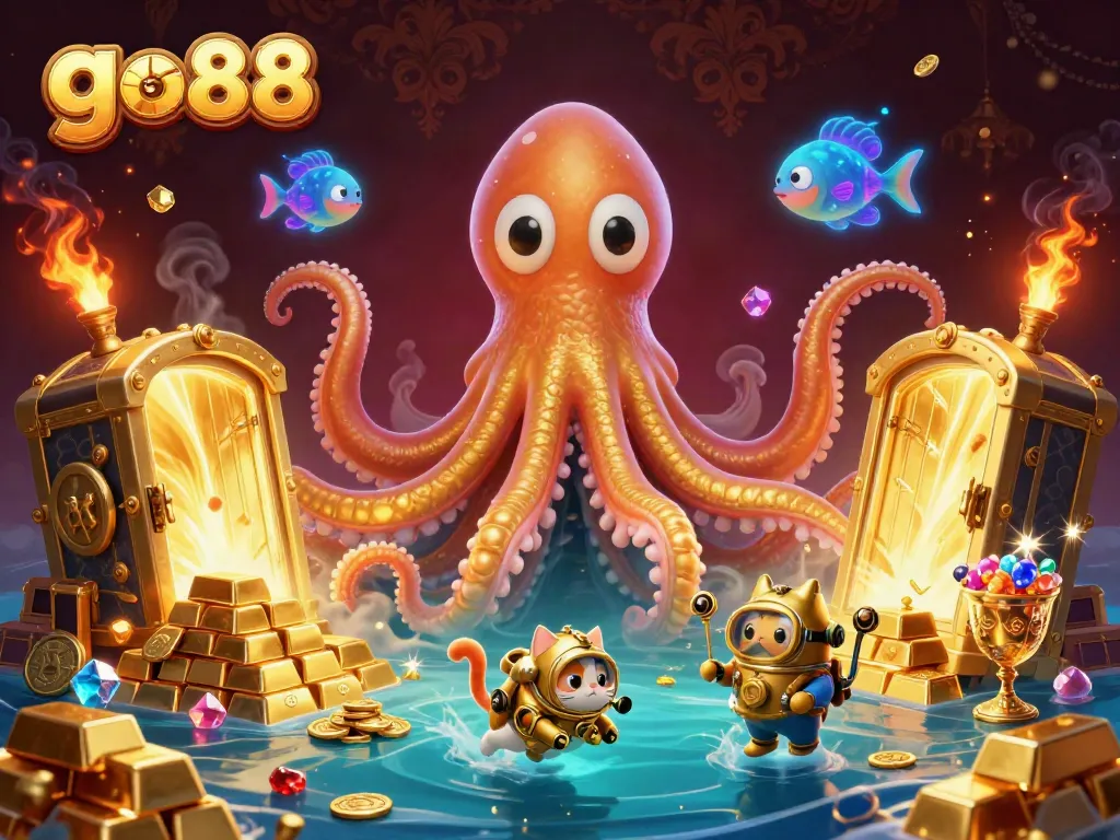 Engage with go88's exhilarating gaming experience featuring vibrant 3D visuals and dynamic treasures.