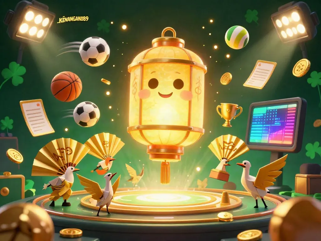 Engage with the thrilling world of online gaming at KENANGAN889, featuring vibrant visuals and exciting sports elements.