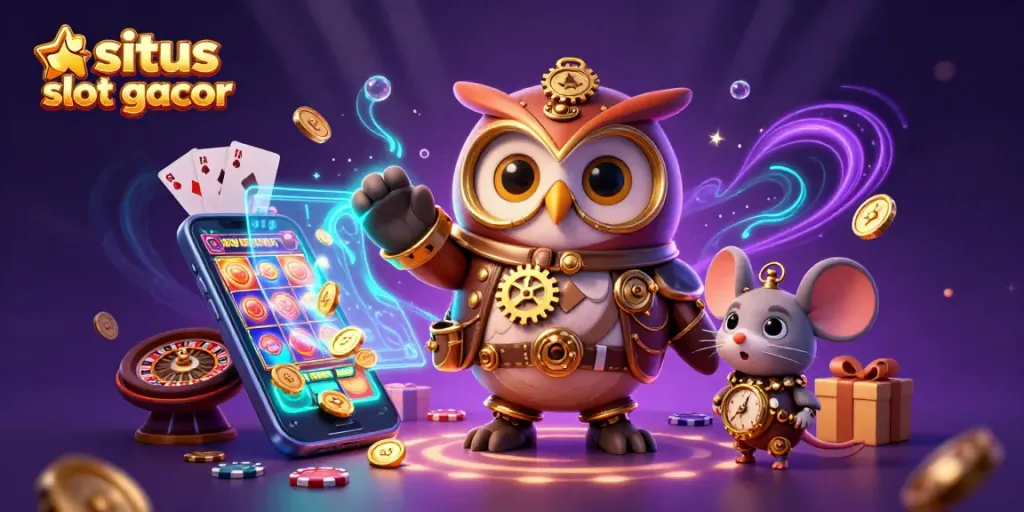 Spin the reels at situs slot gacor with dynamic 3D characters and vibrant casino elements!