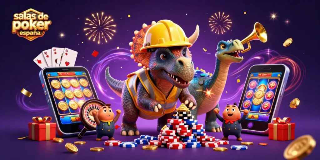 Juega en las mejores salas de poker online España mientras celebras con amigos y diversión.