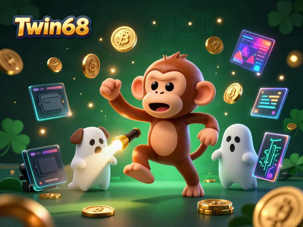 Engage with Twin68's immersive casino experience highlighting golden games and a dynamic scene.