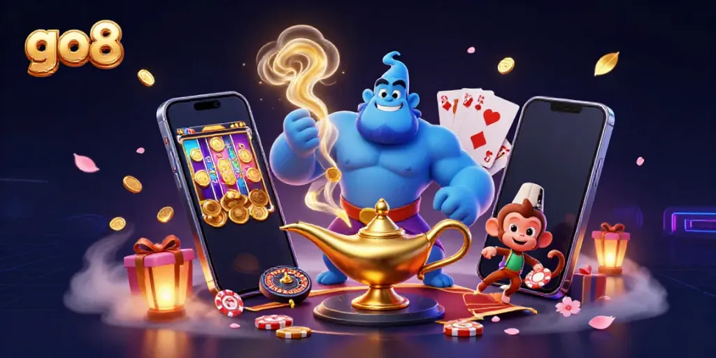 Experience exhilarating gaming at go8, with vibrant games and dynamic characters aimed at victory!