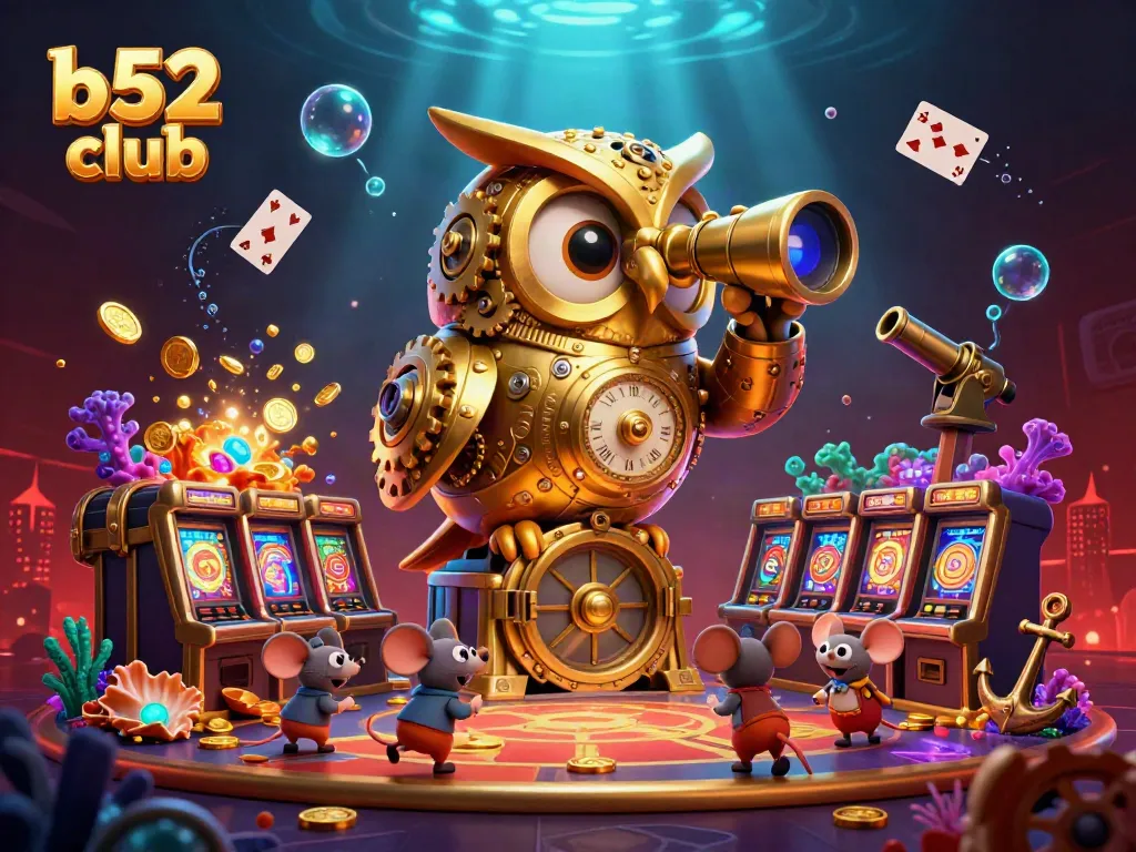 Experience the excitement of b52 club gameplay with immersive casino elements in a vibrant setting.