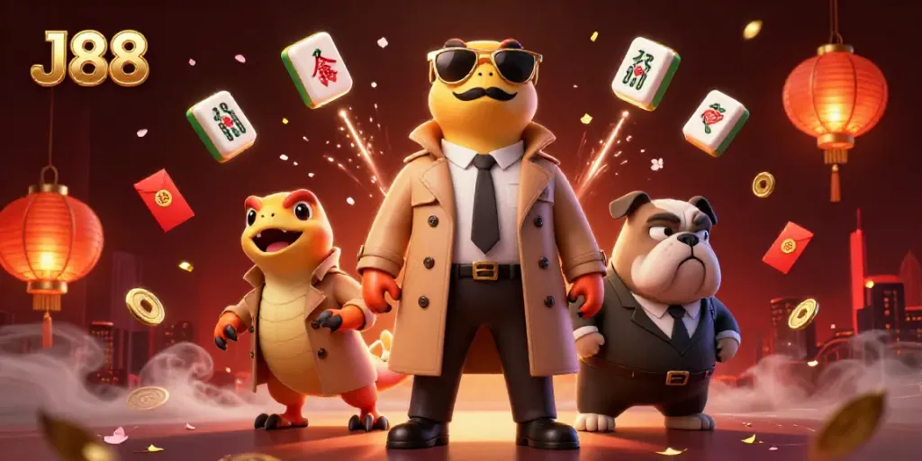 Experience excitement with J88 as raptors in a trench coat try to sneak into a casino.