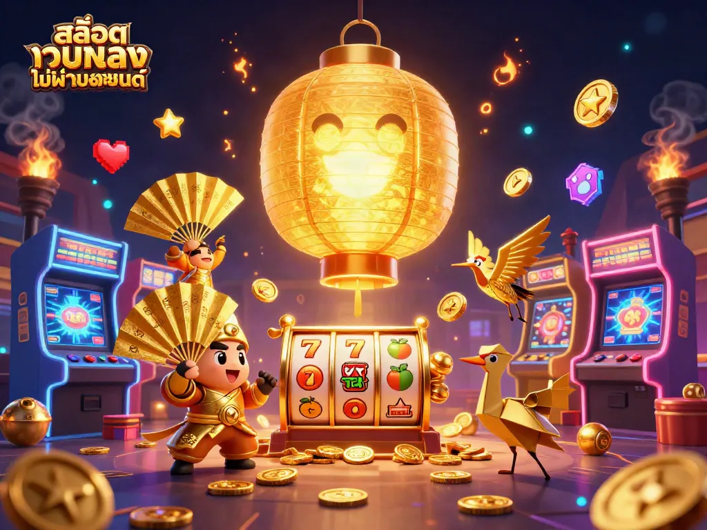 เล่นสล็อตออนไลน์แบบตรง ไม่ผ่านเอเย่นต์ พร้อมสัญลักษณ์นำโชคและเกมสล็อตฟีเจอร์สุดพิเศษ
