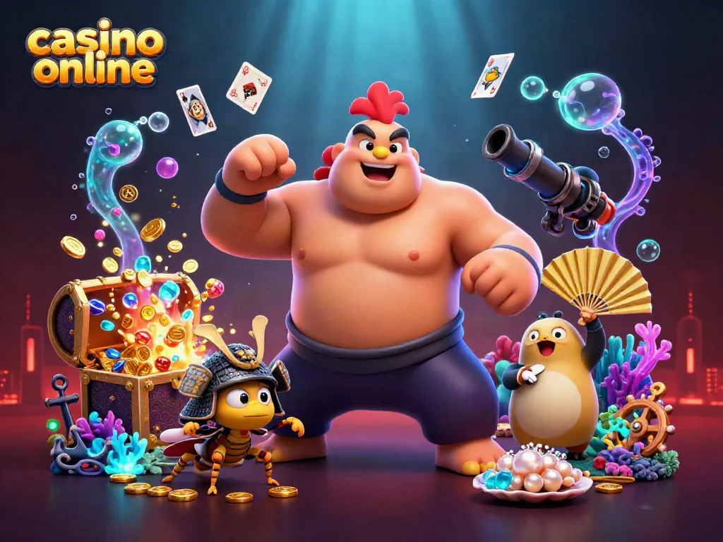 Interactúa y gana en el casino online con este vibrante diseño de póker.