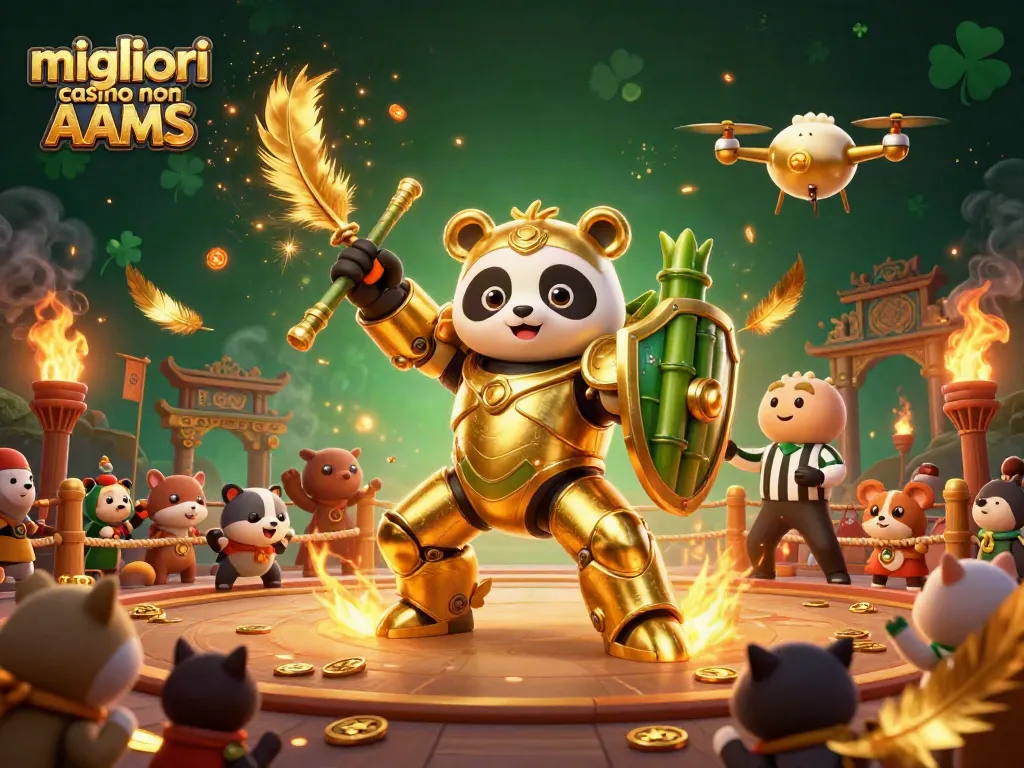 I migliori casino non AAMS offrono emozionanti giochi d'azzardo con premi scintillanti in un'illustrazione vivace