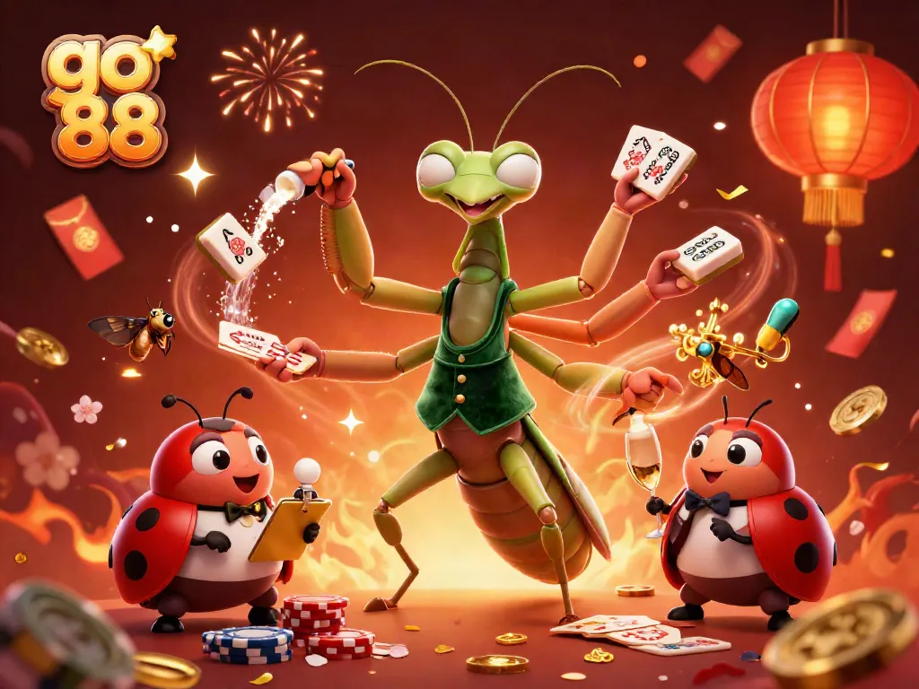 Experience the thrill of go 88 casino gaming with vibrant 3D characters and rich elements.
