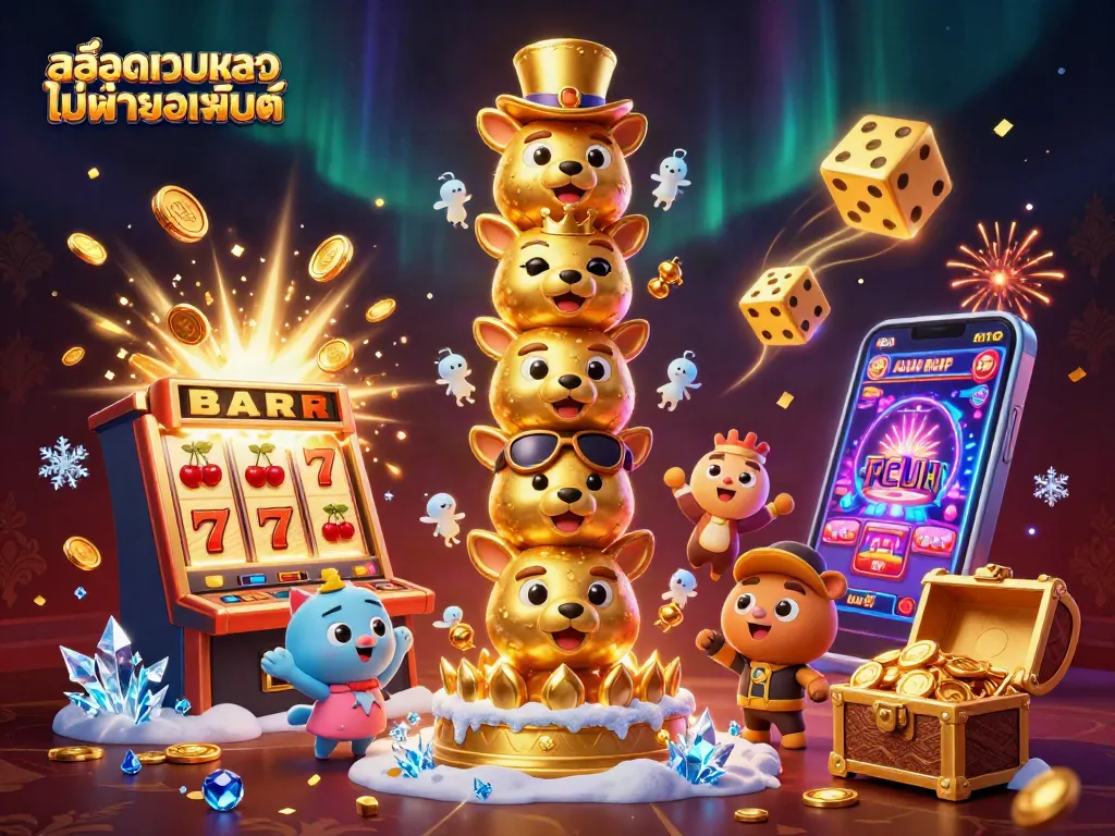 สนุกไปกับสล็อตเว็บตรงไม่ผ่านเอเย่นต์ พร้อมรางวัลใหญ่และสีสันที่ดึงดูด