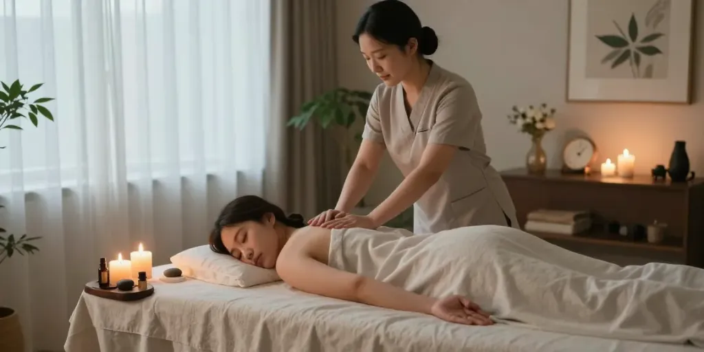 Experience the serenity of 파주출장안마 with a professional massage in a calming setting.