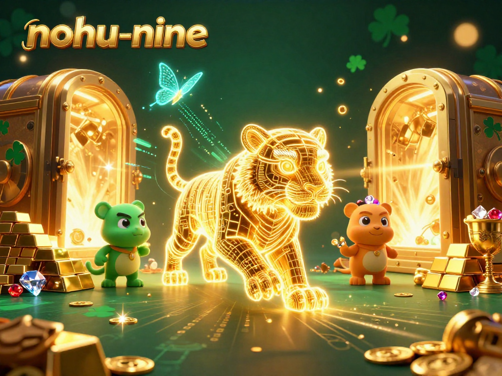 Engage with nohu-nine while winning at the neon-lit digital casino adventure.