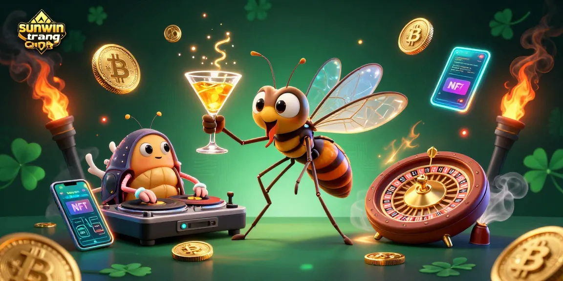 Experience thrilling gameplay at sunwin trang chính with 3D cartoon characters and vibrant casino elements.