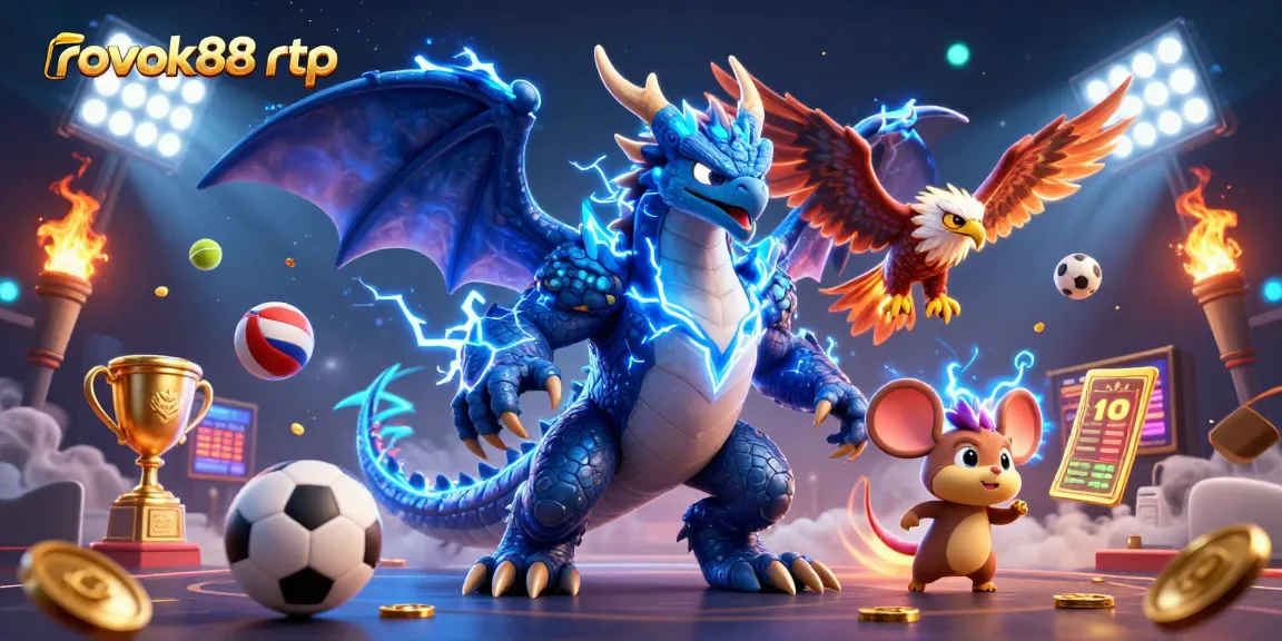 Enhance your game with the vibrant world of rokok88 rtp featuring electrifying characters and dynamic sports elements.