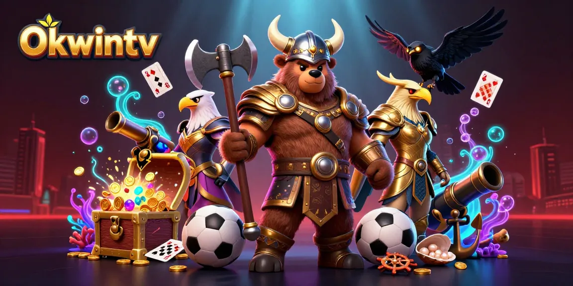 Okwintv elevates online sports betting excitement with thrilling Viking-themed elements.