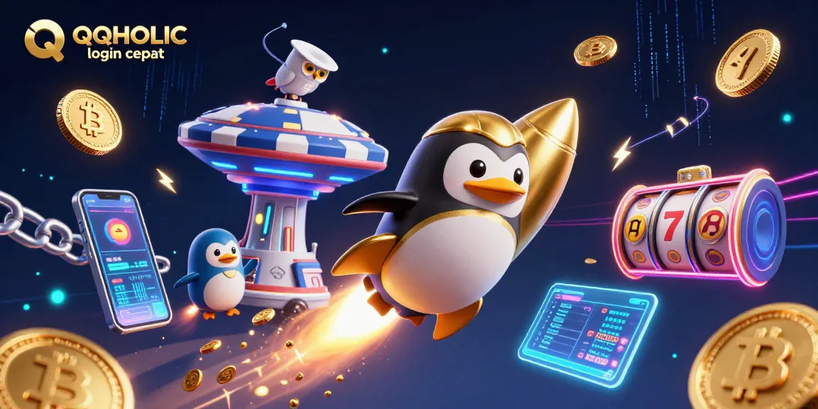 Experience the thrilling QQHOLIC login cepat with dynamic gaming elements and vibrant visuals that captivate online gamblers.
