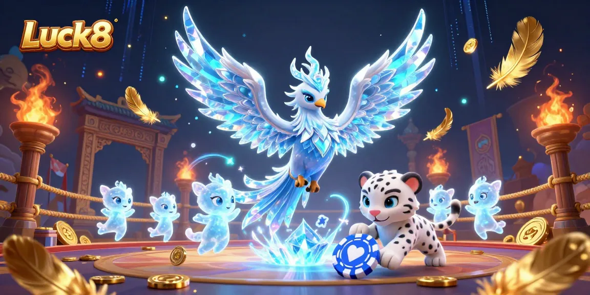 Engage with Luck8's vibrant casino action featuring unique characters and dynamic elements for an immersive experience.