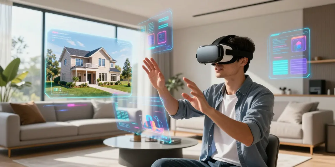 Engaging with rokok88 login in a futuristic VR property platform showcasing digital assets.