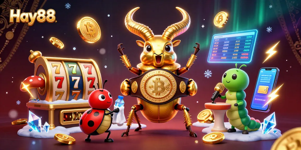Engage with Hay88's immersive gaming world featuring exciting slots, dynamic characters, and vibrant elements.