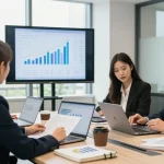 Entorno de trabajo colaborativo en finanzas con etn facturación y análisis de datos.