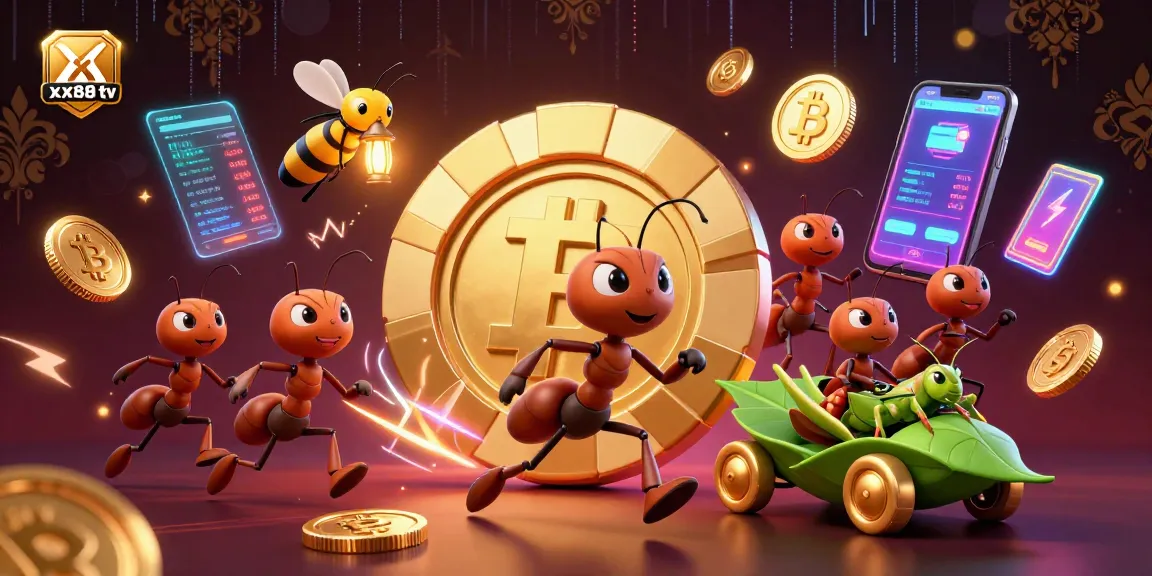 Enjoy the thrilling heist with the xx88 tv ants team, capturing the excitement of the casino world.